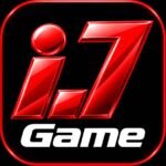 : IJ7 Game logo with red 3D design and white Game text